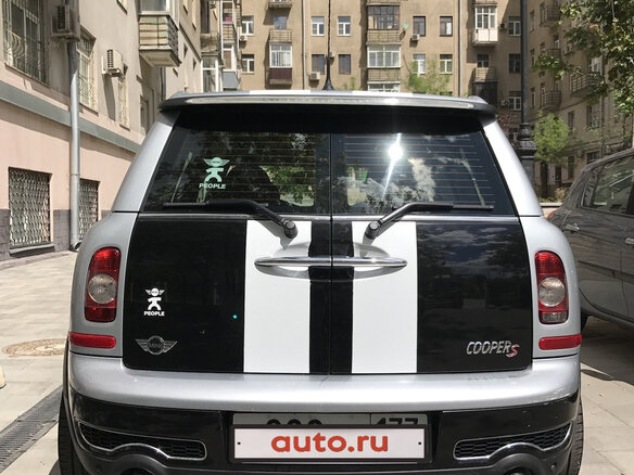 2009 Mini Clubman Cooper S I, чёрный - вид 4