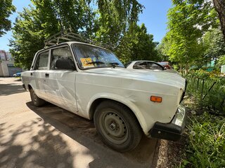 2007 Lada (ВАЗ) 2107, белый, 160000 рублей, вид 1