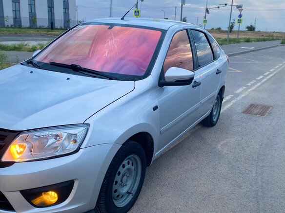 2017 Lada (ВАЗ) Granta I, серебристый, 410000 рублей