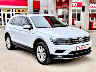 2017 Volkswagen Tiguan II, белый, 2720000 рублей, вид 1