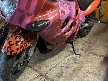 2000 Suzuki GSX 750F Katana, оранжевый, 260000 рублей, вид 3