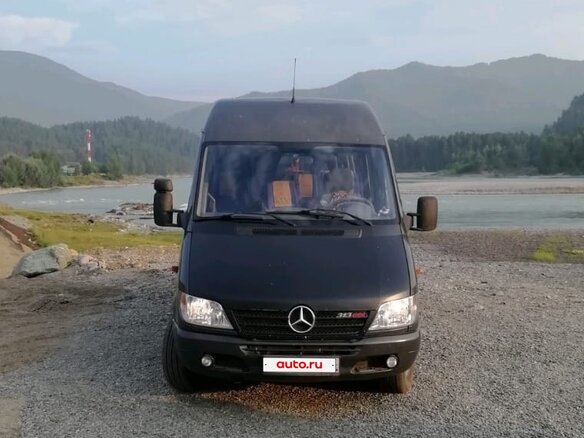 2005 Mercedes-Benz Sprinter Classic, чёрный, 1300000 рублей - вид 1