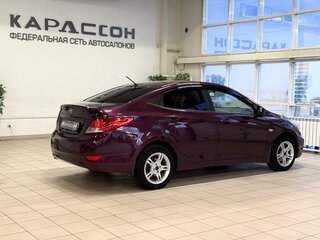 2011 Hyundai Solaris I, фиолетовый, 670000 рублей, вид 2