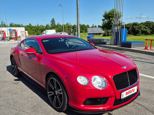 2013 Bentley Continental GT II, красный, 6600000 рублей - вид 1
