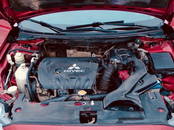 2007 Mitsubishi Lancer X, красный - вид 14
