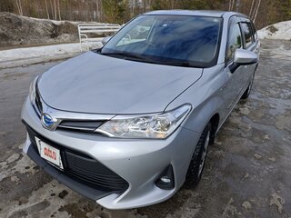 2017 Toyota Corolla Fielder XI (E160, E170, E180) Рестайлинг 1, серый, 1175000 рублей, вид 2