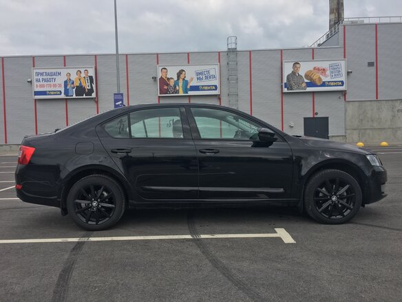 2016 Skoda Octavia III (A7), чёрный - вид 1