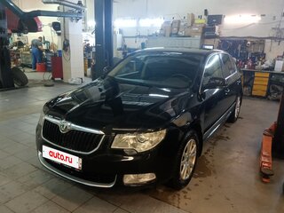 2008 Skoda Superb II, чёрный, 970000 рублей, вид 1