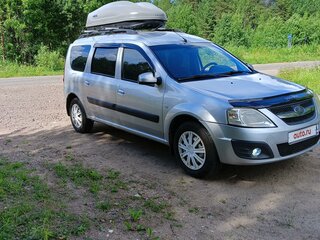 2013 Lada (ВАЗ) Largus I, серебристый, 800000 рублей, вид 3