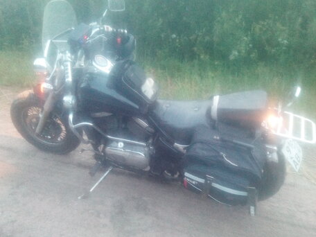1996 Kawasaki VN400 Vulcan, синий, 360000 рублей, вид 5