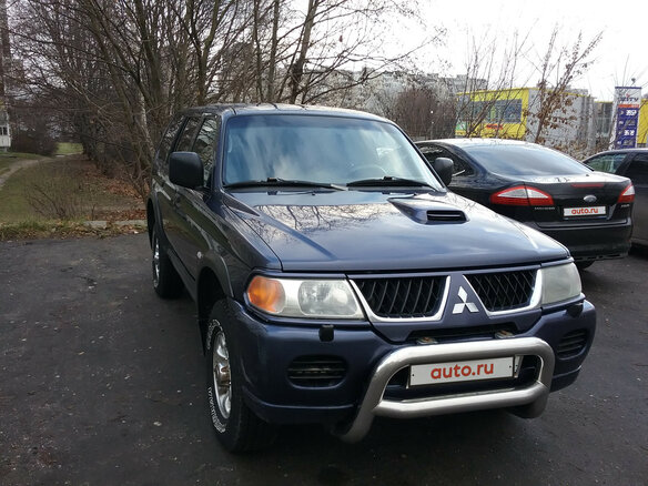 2005 Mitsubishi Pajero Sport I Рестайлинг, синий - вид 2