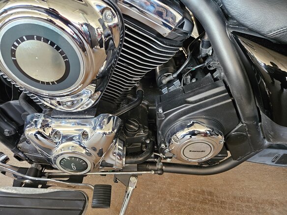 2014 Kawasaki VN1700 Vulcan, чёрный, 705000 рублей - вид 12