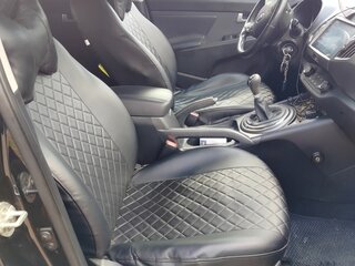 2013 Kia Sportage III, чёрный, 1100000 рублей, вид 4