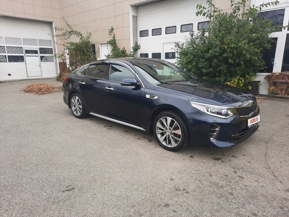 2017 Kia Optima IV, синий, 2000000 рублей - вид 5