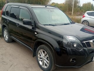 2012 Nissan X-Trail II Рестайлинг, чёрный, 1350000 рублей, вид 3