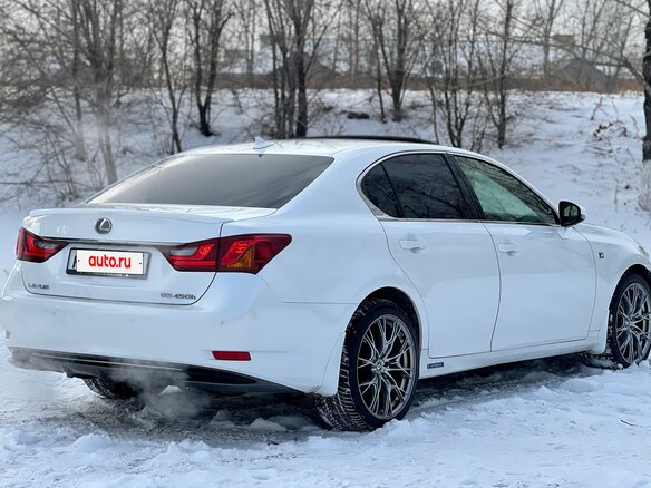 2012 Lexus GS 450h IV, белый, 3000000 рублей - вид 7