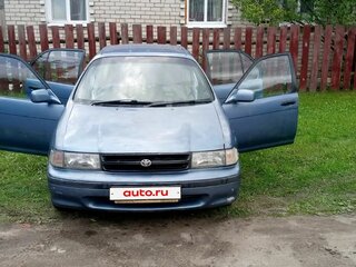 1990 Toyota Corsa IV (L40), голубой, 95000 рублей, вид 1