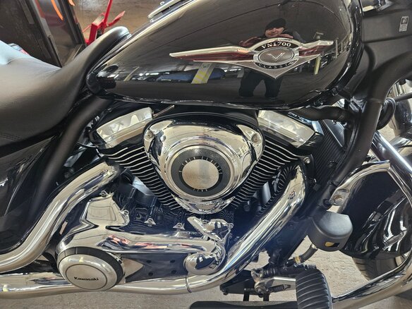2014 Kawasaki VN1700 Vulcan, чёрный, 705000 рублей - вид 18