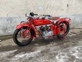 1926 Indian Scout, красный