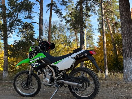 2014 Kawasaki KLX 250, зелёный, 499000 рублей, вид 2