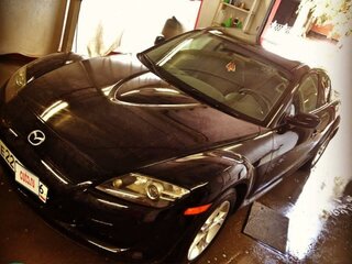 2004 Mazda RX-8 I, чёрный, 800000 рублей, вид 3