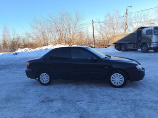 2007 Kia Spectra I Рестайлинг 2, чёрный, 350000 рублей, вид 2