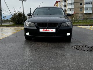 2007 BMW 3 серии 320i V (E90/E91/E92/E93), чёрный, 730000 рублей, вид 1