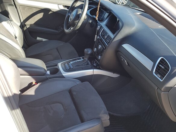 2013 Audi A4 IV (B8) Рестайлинг, белый - вид 10