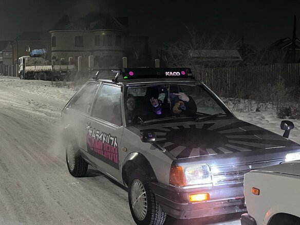 1985 Mazda Familia V (BF), серебристый, 185000 рублей - вид 5
