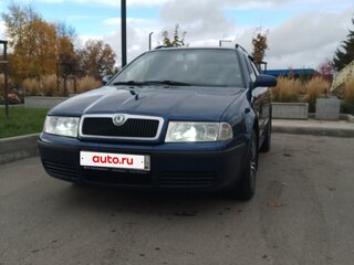 2007 Skoda Octavia I (A4) Рестайлинг, синий, 700000 рублей, вид 2