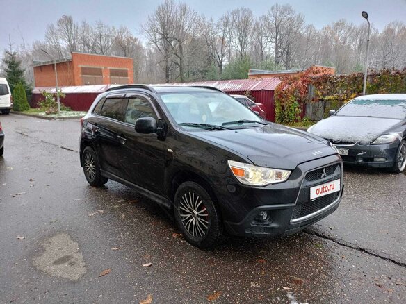 2010 Mitsubishi ASX I, чёрный, 995000 рублей - вид 1