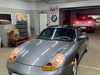 2001 Porsche Boxster I (986), серый, 1750000 рублей, вид 1