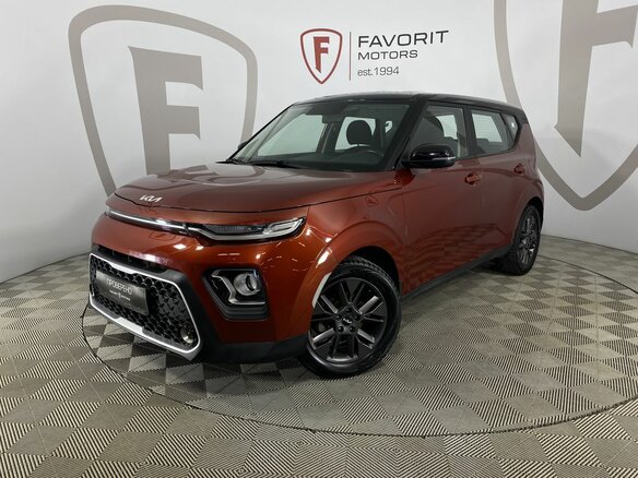 2021 Kia Soul III, оранжевый