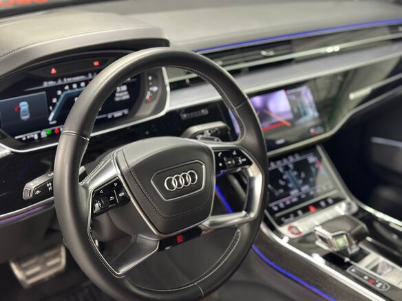 2021 Audi S8 Long IV (D5), чёрный, 11290000 рублей - вид 20