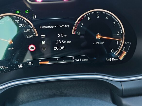 2021 Genesis GV80 I, синий - вид 5
