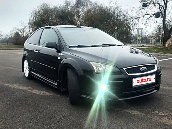 2006 Ford Focus II, чёрный, 549999 рублей - вид 2