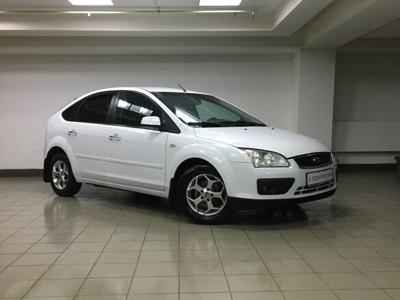 2007 Ford Focus II, белый - вид 1