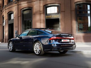 2021 Audi A7 45 TFSI II (4K), синий, 4900000 рублей, вид 3