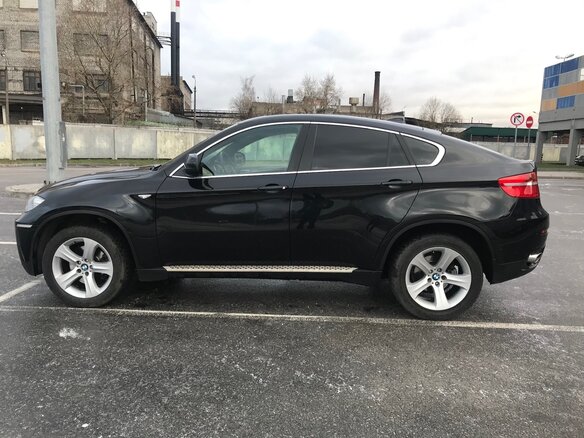 2010 BMW X6 40d I (E71), чёрный - вид 3