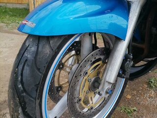 2000 Suzuki GSX 600F Katana, синий, 300000 рублей, вид 5