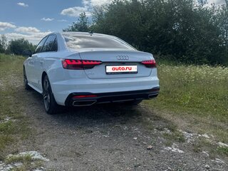 2021 Audi A4 35 TFSI V (B9) Рестайлинг, белый, 3750000 рублей, вид 3