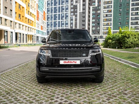 2024 Land Rover Range Rover P400 MHEV V, чёрный, вид 3