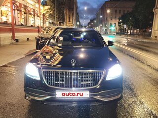 2018 Mercedes-Benz Maybach S-Класс 450 I (X222) Рестайлинг, чёрный, 5000000 рублей, вид 1