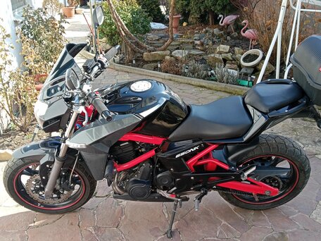 2013 CFMoto 650NK, чёрный, 320000 рублей, вид 4