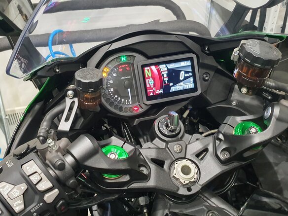 2018 Kawasaki Ninja H2 SX, зелёный, 1450000 рублей - вид 24
