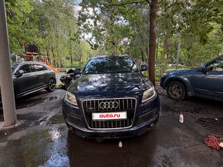 2008 Audi Q7 I (4L), синий, 1450000 рублей, вид 3