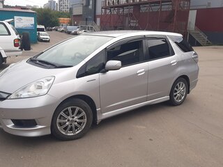 2013 Honda Fit Shuttle I Рестайлинг, серый, 1250000 рублей, вид 1