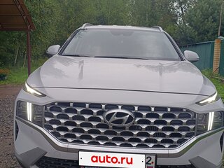 2021 Hyundai Santa Fe IV Рестайлинг, белый, 3950000 рублей, вид 3