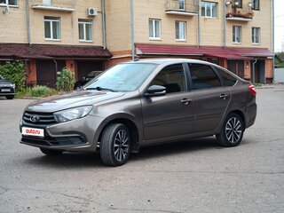 2021 Lada (ВАЗ) Granta I Рестайлинг, коричневый, 700000 рублей, вид 4