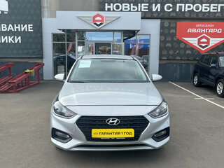 2017 Hyundai Solaris II, серебристый, 1100000 рублей, вид 2